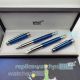 Faux Mont blanc Writers Edition Le Petit Prince Rollerball Pen Sky Blue 164 (3)_th.jpg